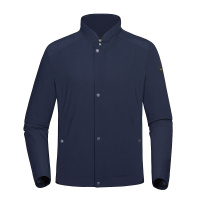 诺诗兰（NORTHLAND）运动户外男士防风外套素色立领夹克GF085601