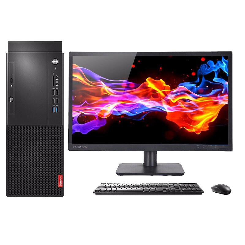 联想台式机M425 I5-8500/8G运行内存/1T机械+128G固态 23寸显示器