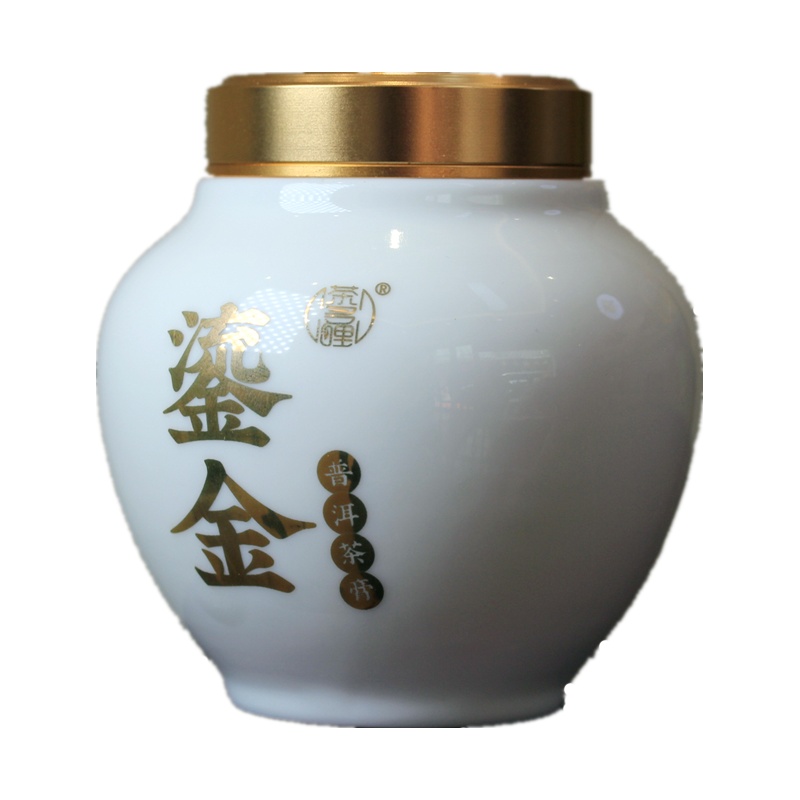 茶多哩 鎏金茶膏 普洱熟茶40克陶瓷罐