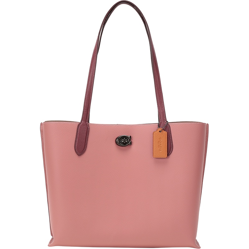 COACH 蔻驰 女士 专柜款皮革WILLOW手提单肩包托特包 C0692