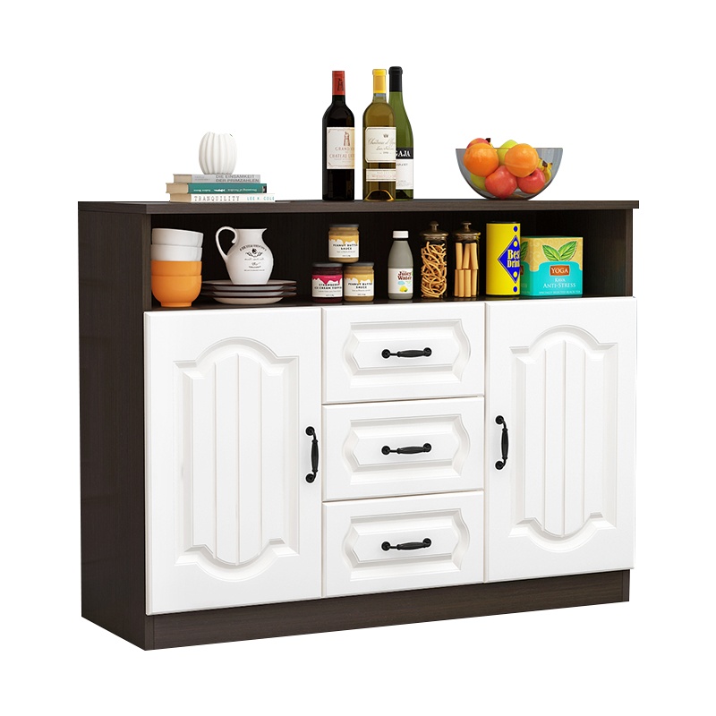 铭威盾欧式餐边柜酒店备餐柜茶水柜酒柜阳台储物柜客厅柜厨房柜家用橱柜