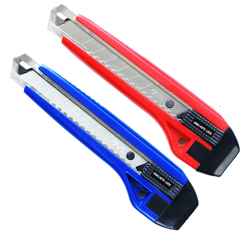 得力(deli)2041美工刀大号美工刀得力切纸刀裁纸刀手工刀工具刀重型多功能介刀