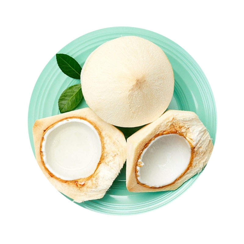 陈小四水果 海南老毛椰子 8个装 热带新鲜水果 毛椰子