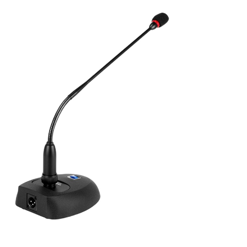 得胜MS200-2 鹅颈式麦克风会议话筒台式桌面有线播音话筒