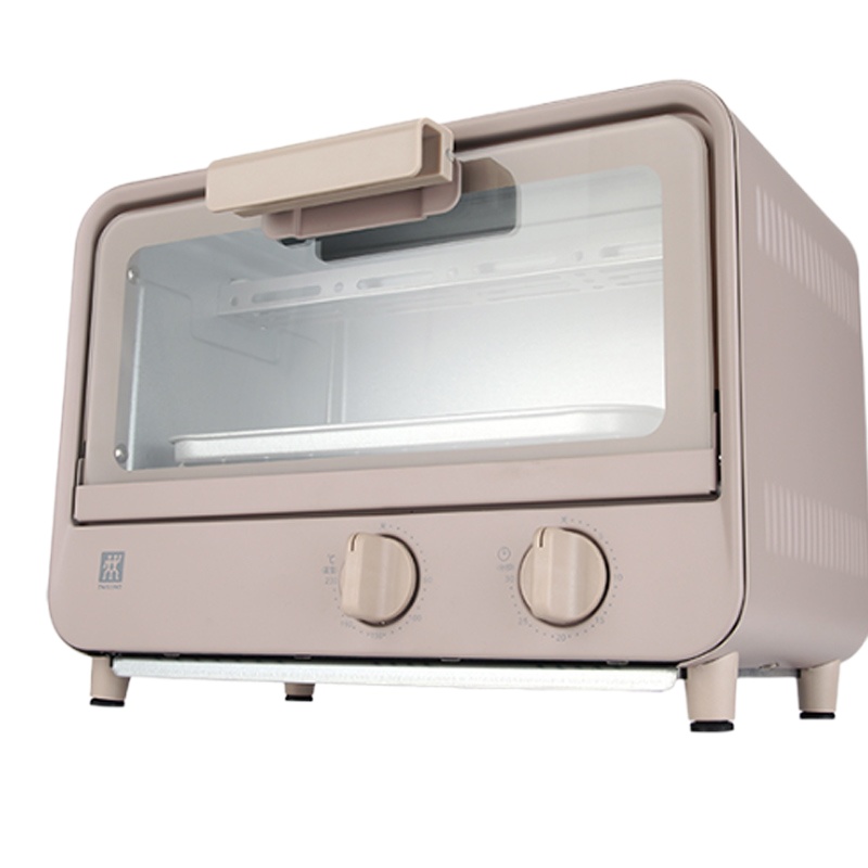 双立人 电烤箱家用9L小容量 ZEO800-C 控温易操作 虾粉色
