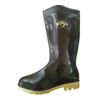YUFENG/誉丰 黑帮黄底高筒雨靴 001型 41-44码(单位:双)