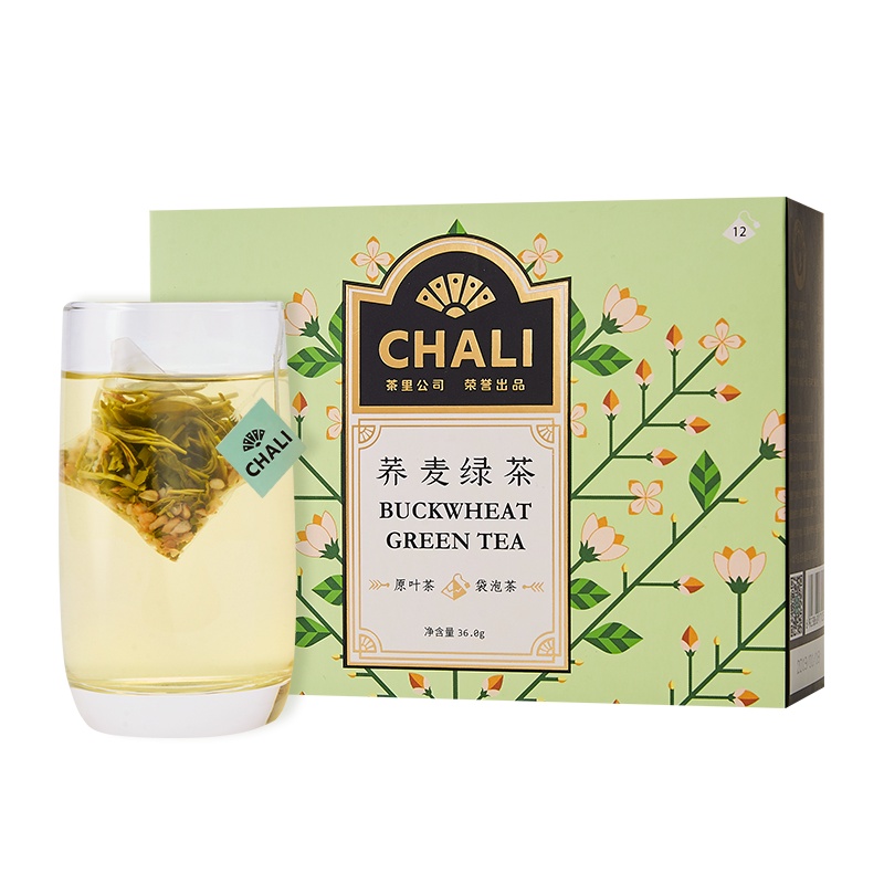ChaLi茶里 荞麦绿茶苦荞麦茶袋泡茶四川凉山苦荞麦茶