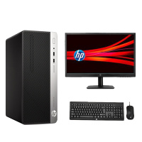 惠普(HP)288 G3 MT 商用台式电脑 21.5寸 i7-7700 4G 1T DVDRW WIN10