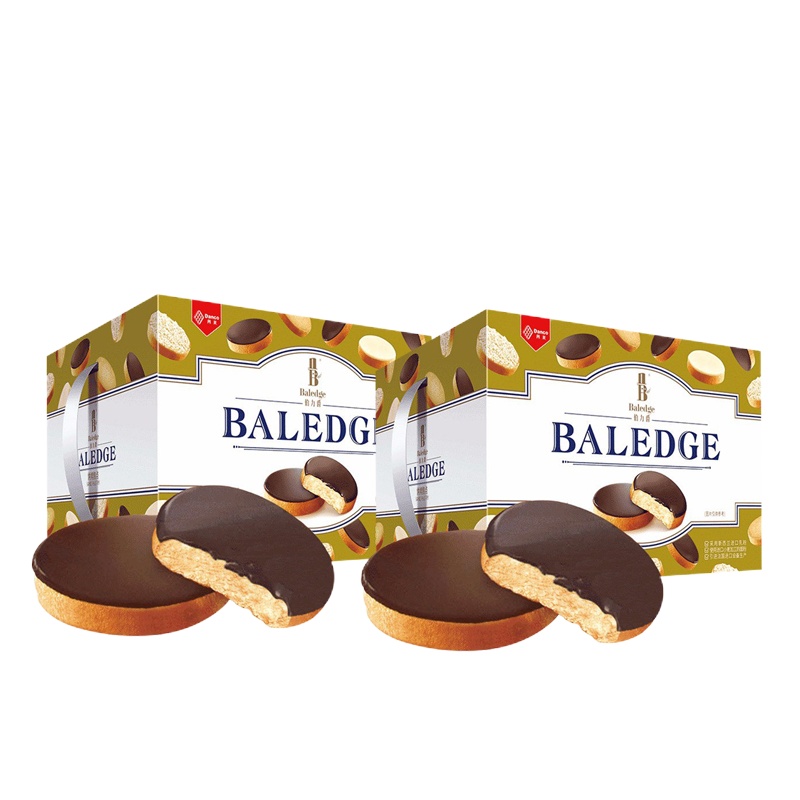 伯力爵脆吐司烘烤糕点饼干零食营养早餐食品西式糕点点心早餐吐司 黑巧克力味480g*2盒