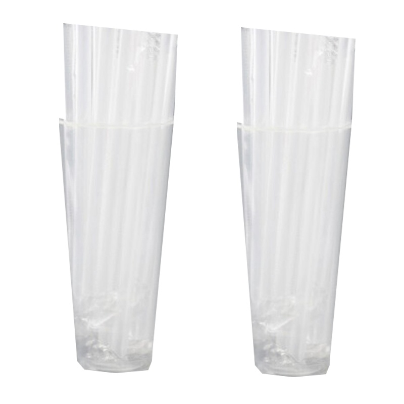 义辉艺术管 6mm一次性透明果汁吸管单独包装一件5000支 6*210