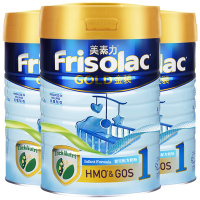 Friso港版美素佳儿 荷兰原装进口 金装婴儿配方奶粉 1段(0-6个月) 900g/罐 [3罐装]