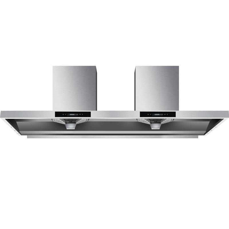 有情 商用抽油烟机25m³大吸力一级能效饭店餐饮食堂农村柴火灶液化气灶土灶1.8米大功率双电机中岛款YX-180T