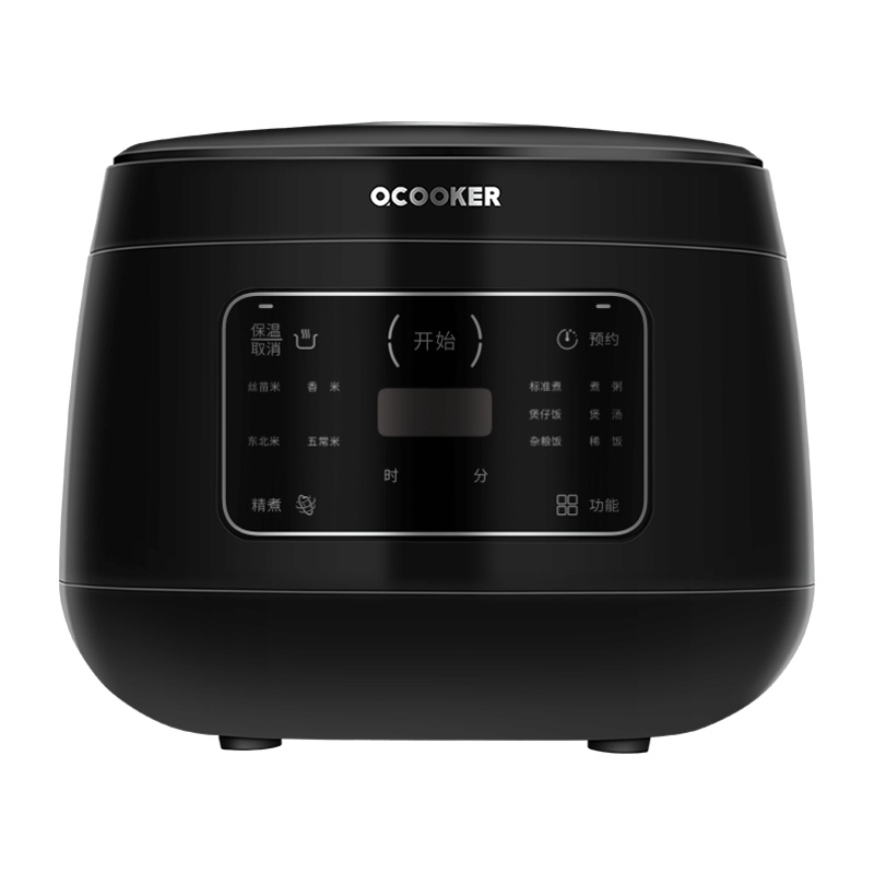 圈厨电饭煲2升家用微电脑电饭煲陶瓷内胆双传感器控温多段智能烹饪小米生态链CR-FB20Y深邃黑