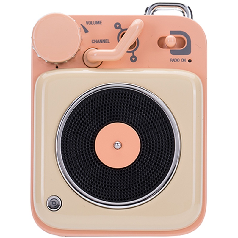 猫王收音机MW-P1沙漠黄原子唱机B612便携式复古蓝牙音箱迷你小音响新款蓝牙音响可爱创意小音箱低音炮户外