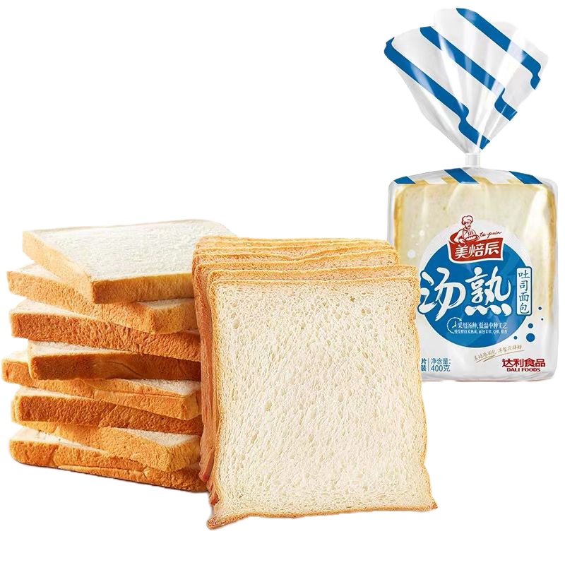 美焙辰软芯司吐司面包（炼乳味）90g