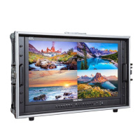 视瑞特（SEETEC）23.8寸广播级导演监视器（箱载式真4K 4路HDMI输入四画面 3840x2160IPS屏）