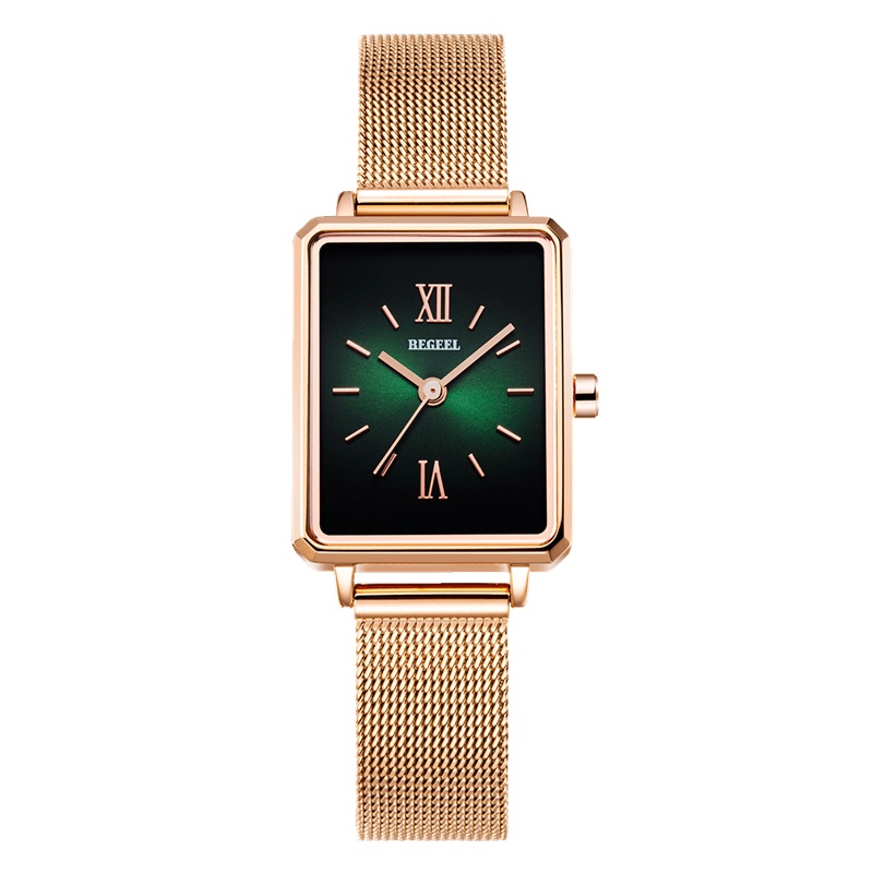 宾爵（BEGEEL）新年上新时光秘境款石英表时尚简约防水百搭石英女士腕表B9151L