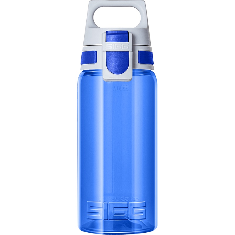 瑞士进口SIGG希格运动水杯子男女塑料水杯防漏便携式户外健身太空杯学生随手杯 蓝色500ml