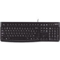 罗技 MK120 键鼠套装 黑色 有线USB (一套装)