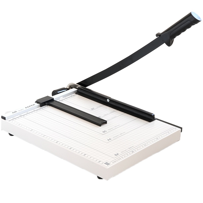 得力(deli)8013切纸机15"*12" (白灰色) 一把装