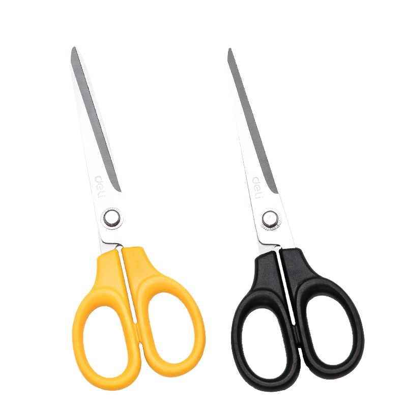 得力(deli)6013剪刀学生剪刀裁剪剪刀尖头剪刀不锈钢儿童剪刀家用剪刀安全办公剪刀手工剪刀