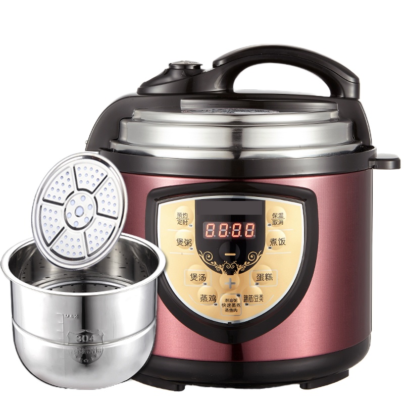 智能电高压锅黄金蛋家用全自动2人3l4升5双胆6升大容量电压力锅饭煲 3升304不锈钢单胆