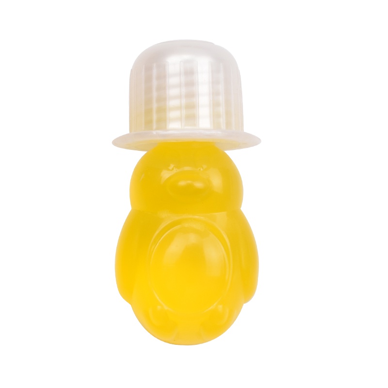 [9个装]洁哥牌 马桶开花花瓣凝胶 柠檬味道 7.5g*9 日本清洁小花厕所卫生间清香芳香除臭去异味神器