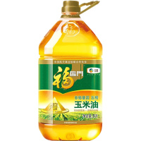 中粮福临门 食用油 黄金产地 非转基因 压榨一级 玉米油5L