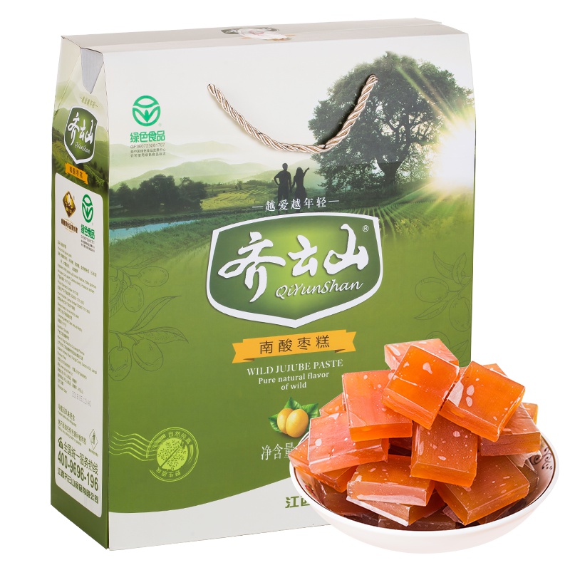 齐云山南酸枣糕1200g礼盒 来自深山的野果零食 送礼佳品 健康开味