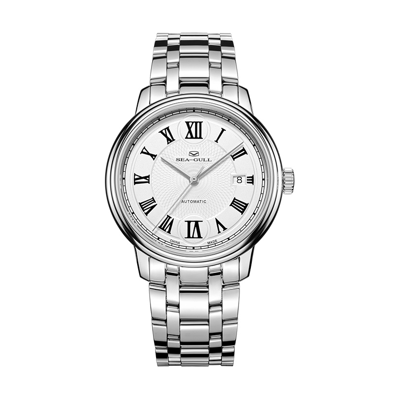 海鸥表(SEAGULL) 情侣对表 全钢带 男表女表 透底自动机械表 1027