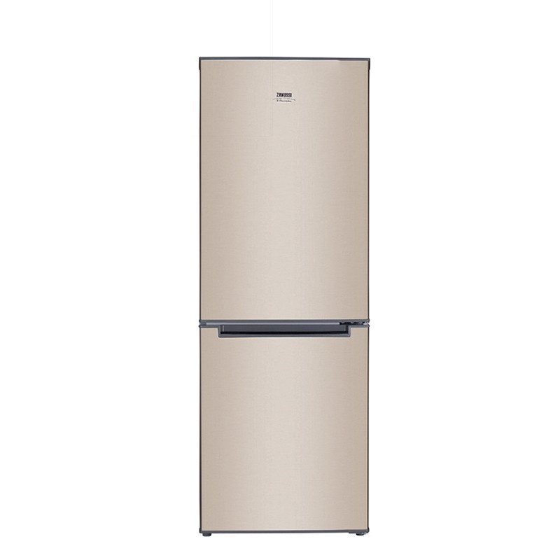 扎努西·伊莱克斯/ZANUSSI ZBM1880HPF 188升双门冰箱 家用节能 冷藏冷冻 小冰箱(金色)