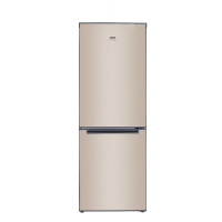 扎努西·伊莱克斯/ZANUSSI ZBM1880HPF 188升双门冰箱 家用节能 冷藏冷冻 小冰箱(金色)