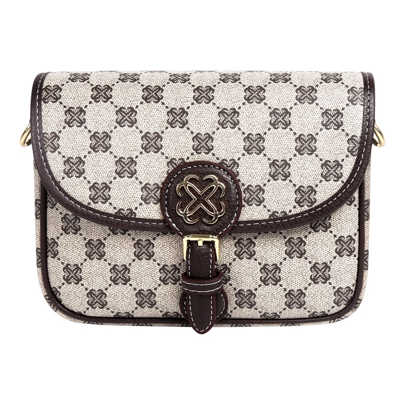 【顺丰配送】新款潮时尚老花单肩包斜挎包女百搭宽带小方包女包