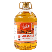 西瑞压榨菜籽调和油 5L食用植物调和油 大豆油菜籽油 非转基因油