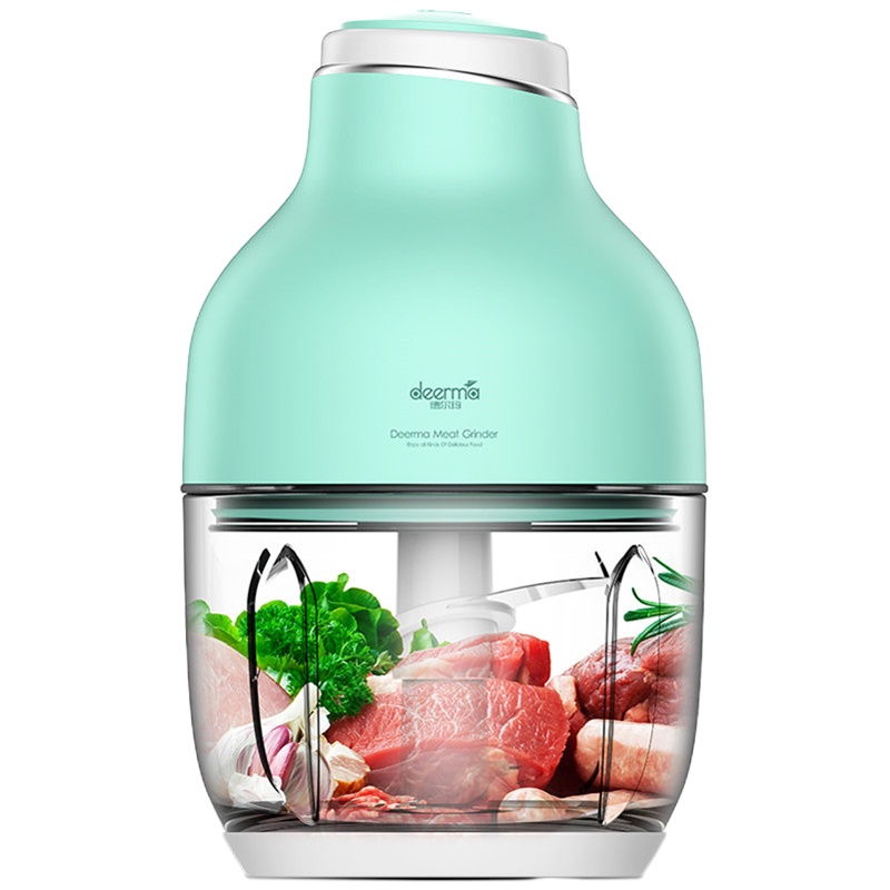 德尔玛 绞肉机研磨机 JR05 多功能全自动家用绞肉机