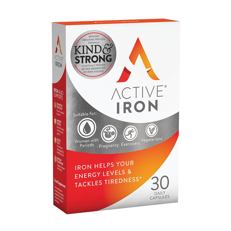 active 14mg铁剂胶囊通用装 30粒/盒