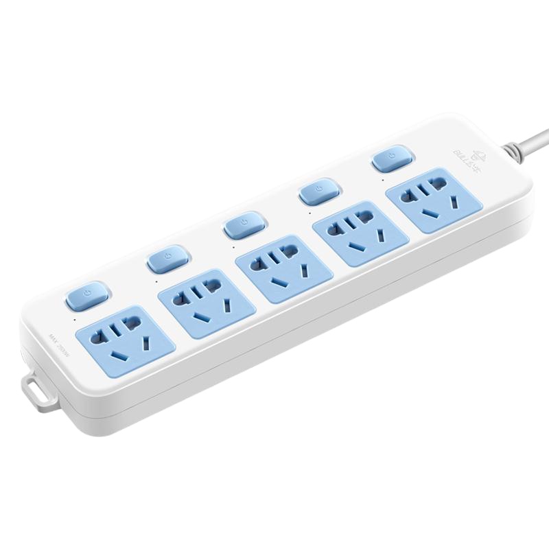 公牛(BULL) GN-316 5位分控全长1.8米 接线板(计价单位:个)(BY)