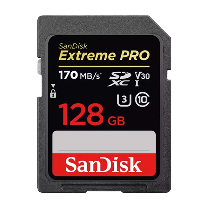 闪迪(SanDisk)高速存储卡128GB SD存储 读速170MB/s 捕捉4K超高清