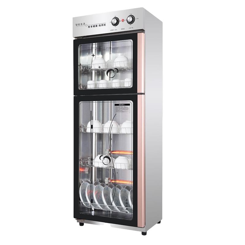 大崋家具 280-F31 碗筷消毒四层餐边柜 L500mm*W400mm*1250cm