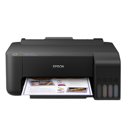 爱普生l1118内置墨仓式彩色喷墨打印机照片打印机墨仓式连供