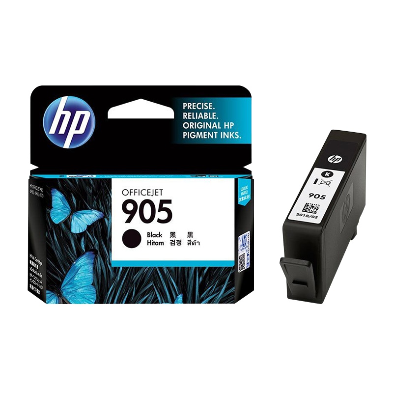 惠普(HP)T6M01AA 905 黑色彩色墨盒套装(适用OfficeJet 6960 6970)