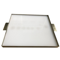 SH不锈钢周转展示托盘小号355*410*30