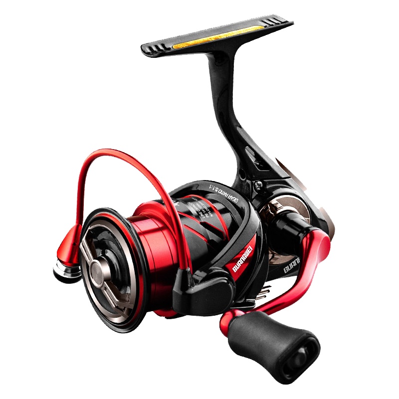 光威黑蛛蛛纺车轮金属鱼线轮路亚海钓碳纤维渔轮超轻矶钓轮自锁杆不锈钢轴承