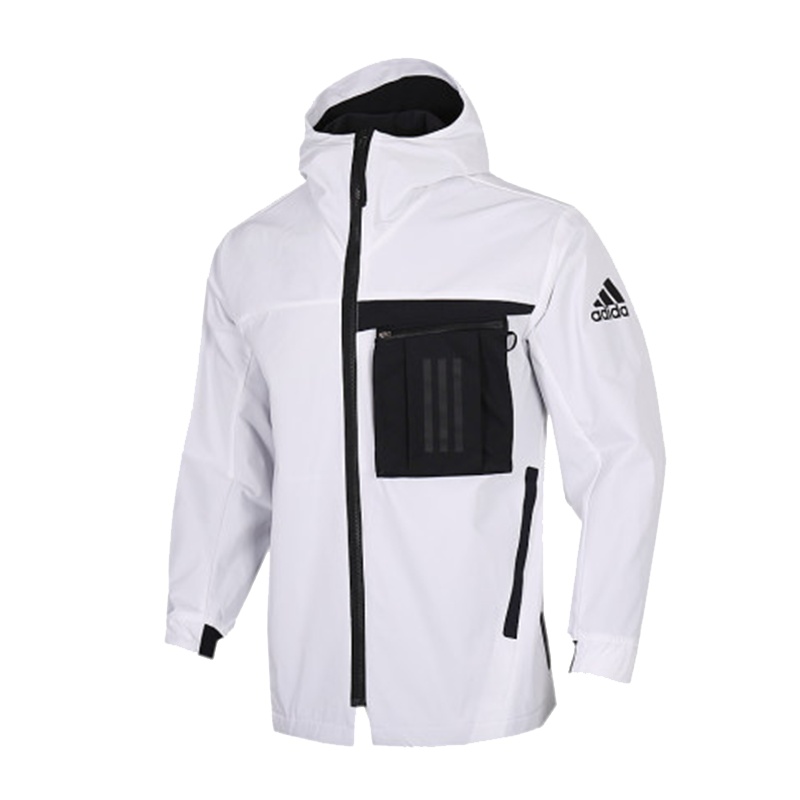 阿迪达斯外套男装2020新款运动服机能加绒防风衣夹克FM9394
