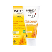 维蕾德(WELEDA)婴儿护臀膏金盏花有机臀部膏75ml新生儿宝宝屁屁乐护臀霜新款包装德国原装进口