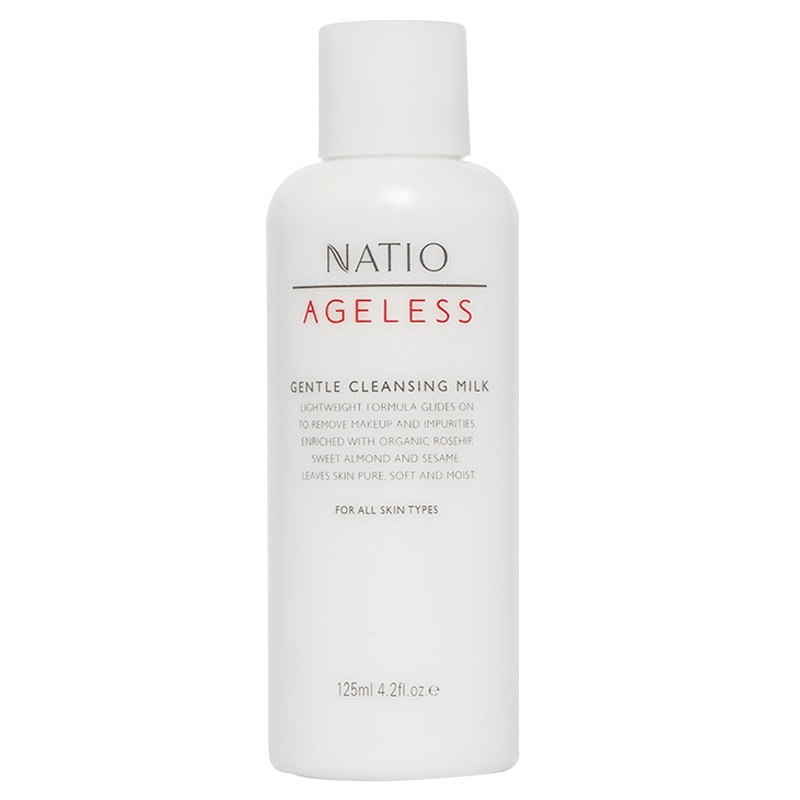 NATIO娜缇欧ageless无龄冻龄温和无泡洁面清洗乳洗面奶孕妇可用125ml/瓶 澳洲进口