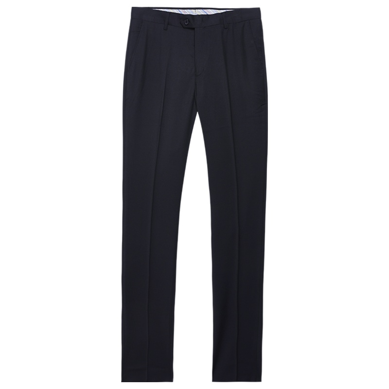 HODO红豆男装 男士西裤 2020春季商务简约YKK拉链轻薄冰凉丝弹力有型中腰西裤长裤男