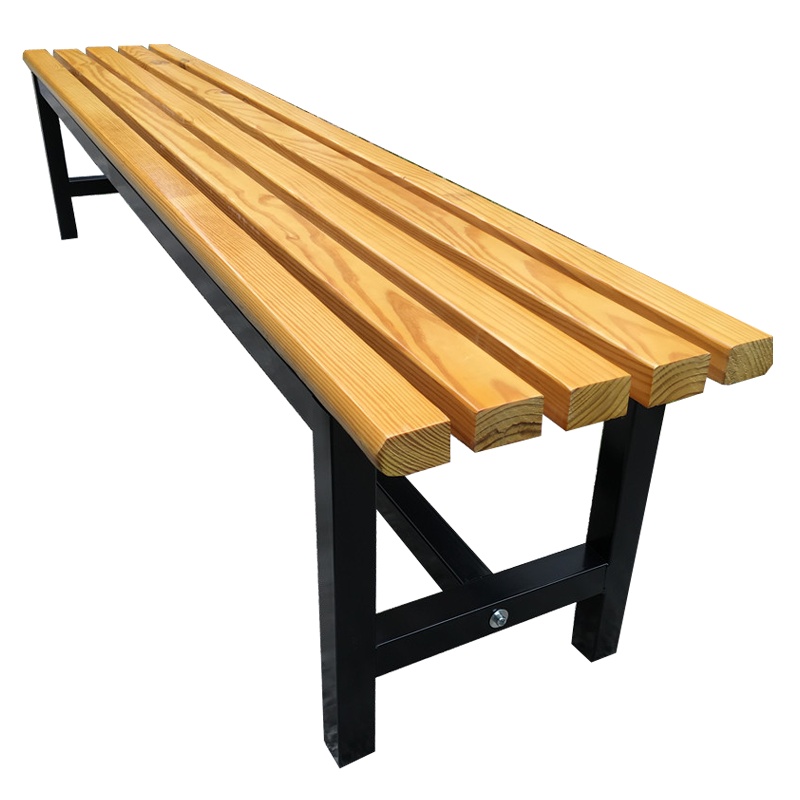 大华T-16622 实木长坐凳 长条凳 健身房宿舍学校更衣室配套 1200L*400W*450H