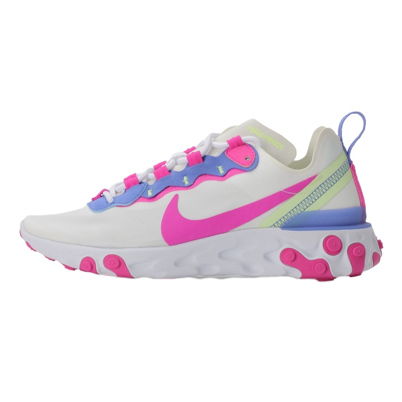 NIKE/耐克 女鞋 2020新款REACT ELEMENT 55运动透气减震休闲鞋 BQ2728-104