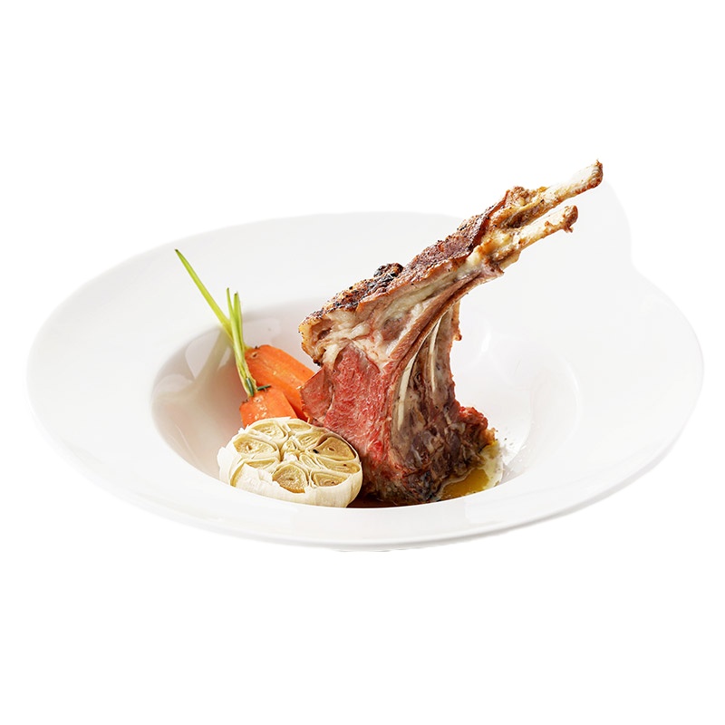 大庄园 新西兰羊排 1.2kg/袋 带骨标排羊肋排 进口冷冻羊肉 烧烤食材 生鲜 排骨烧烤羊肉 烤箱配适